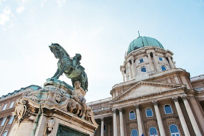 Buda Castle's Secrets with a Historian - National Archives pass-by: WWII marks on stone
