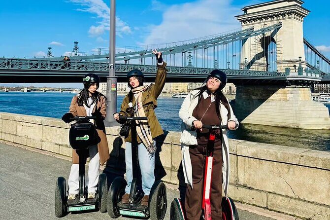 Buda & Pest in 2 Hours: Segway Adventure - Buda Castle exteriors, then the Chain Bridge payoff