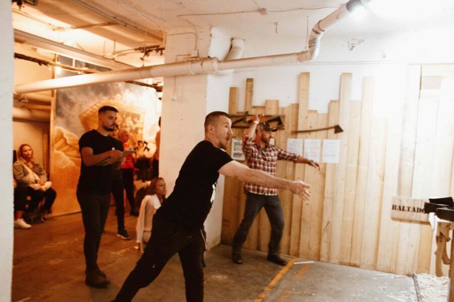 Budapest: Axe Throwing Experience - Your Own Lane: The Technique Part That Makes You Better, Fast
