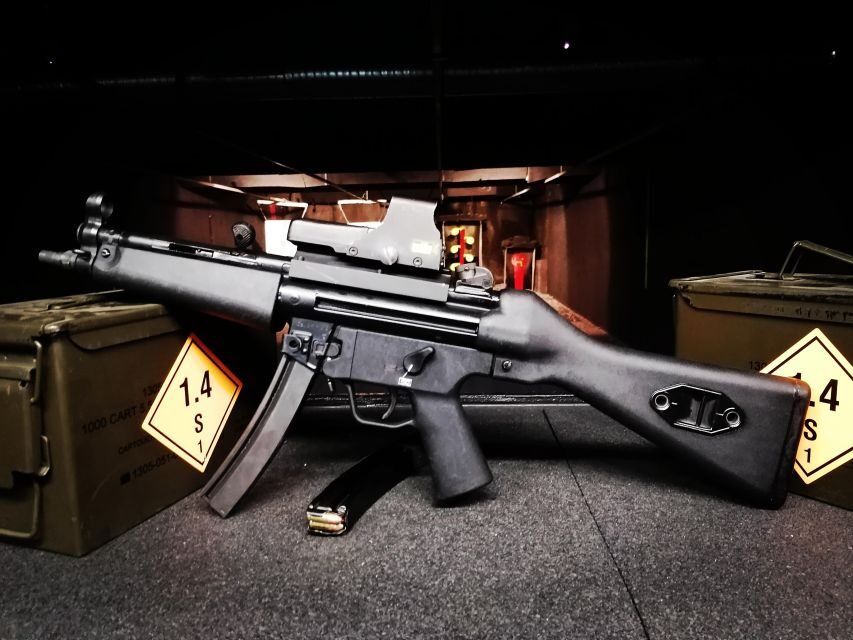 Budapest: Basic gun-shooting package - The gun list: four firearms and the round counts that matter