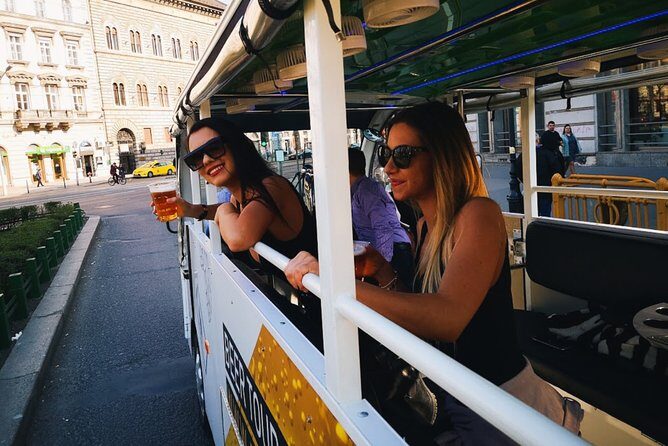 Budapest BeerBus Tour 60 Minutes Private Experience - Heroes’ Square: statues, the wrong name people use, and big Budapest scale