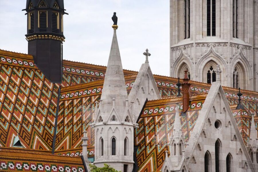Budapest: Buda Castle District Walking Tour - Matthias Church area: Gothic splendor, with timing reality checks