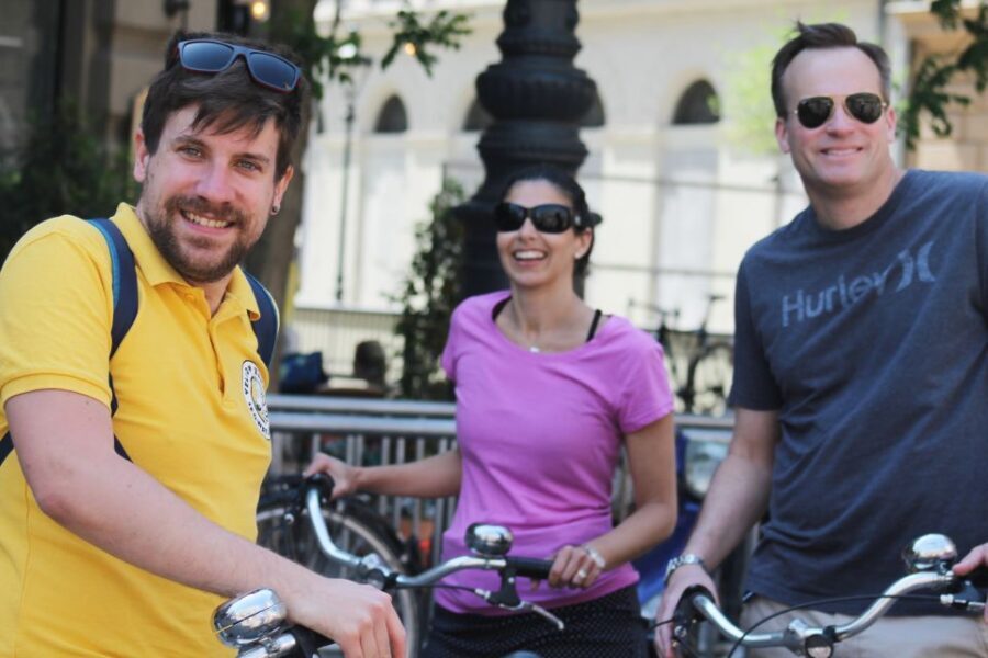 Budapest: City Bike Tour with Coffee Stop - Heroes’ Square and City Park: history you can point at