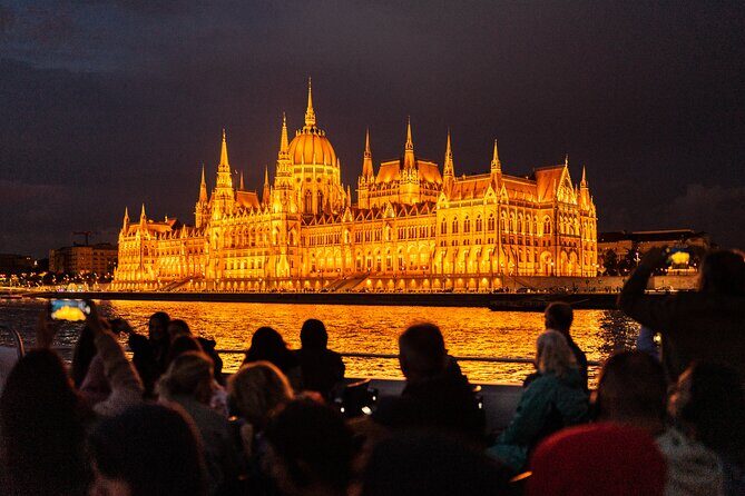 Budapest Danube River Sightseeing Night Cruise with Drink - Hungarian Parliament at Night: The Main Scene for Photos and Impressions