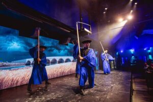 Budapest: Folklore Revue Show with Unlimited Dinner & Drinks - The 3-hour experience flow, from buffet table to photo moment