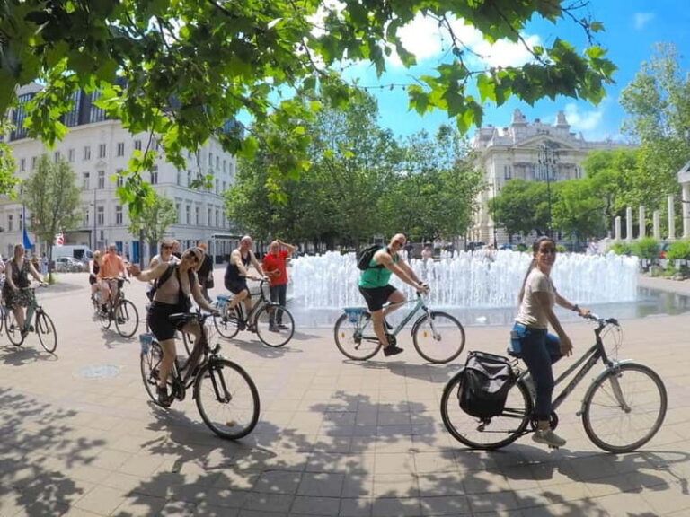 Budapest: Guided Bike & E-bike Tour with a Goulash - Andrássy Avenue and Elizabeth Square: the “first wow” stretch