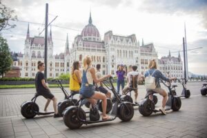Budapest: Guided City Sights Tour by E-Scooter - Getting started at E-Magine: the 10-minute safety briefing and practice