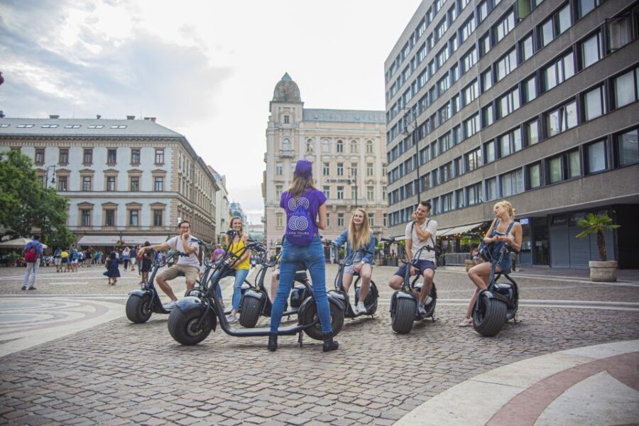 Budapest: Guided City Sights Tour by E-Scooter - Into Buda: Castle District streets, Matthias Church, and Fisherman’s Bastion views