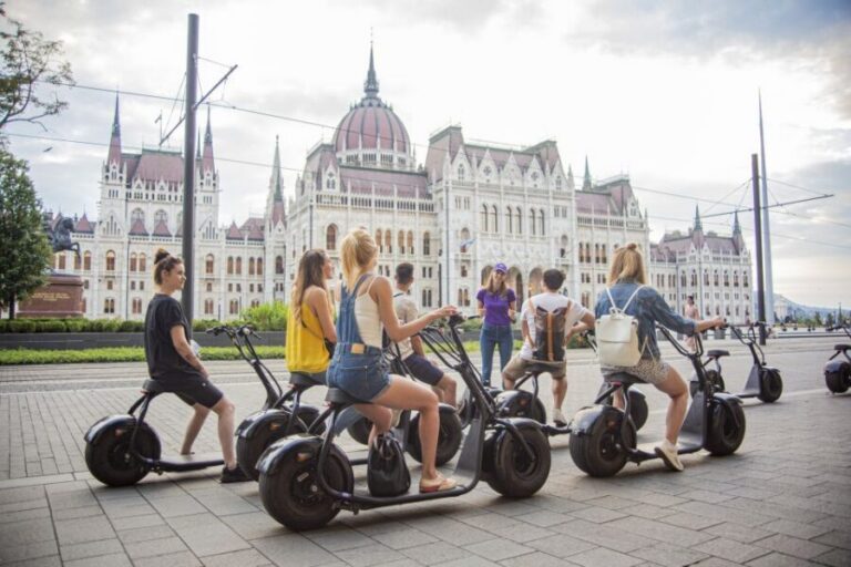 Budapest: Guided City Sights Tour by E-Scooter - Getting started at E-Magine: the 10-minute safety briefing and practice