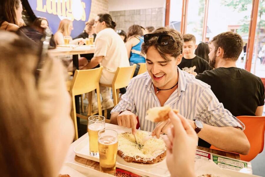 Budapest Guided Food Walking Tour with Drinks Included - Street-Food Stop: Soup and Lángos (No Knife Required)