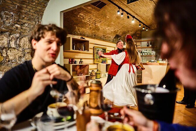 Budapest: Hungarian Folklore Dance Performance & Concert Ticket - Hungarian GastroCellar Venue: Small Room Energy, Real Restaurant Atmosphere