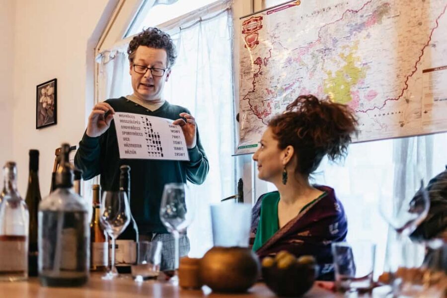 Budapest: Hungarian Wine Tasting with 8 Wines and Tapas - Practical tips to get more from your glasses