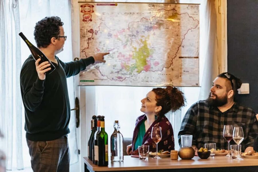 Budapest: Hungarian Wine Tasting with 8 Wines and Tapas - Tapas that don’t feel like an afterthought