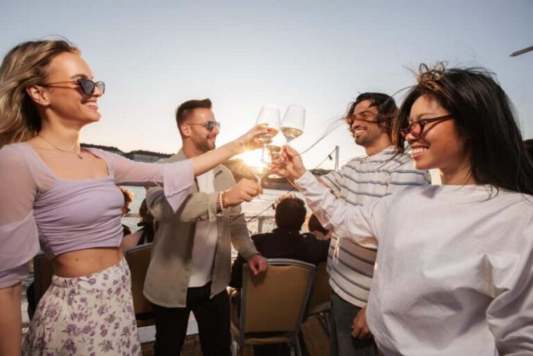 Budapest: Lotus Cruise with Unlimited Aperol and Prosecco - The unlimited bar setup: what you get for $29