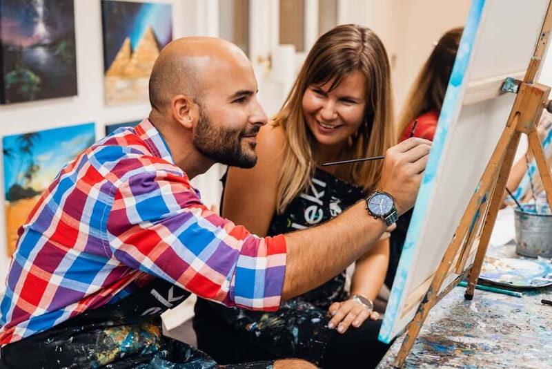 Budapest: Paint and sip experience - Finding the FessNeki studio on your own
