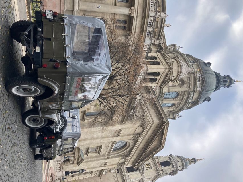 Budapest: Private City Tour with a Vintage Russian Jeep - The Danube Moment: Shoes on the Danube Bank (Daylight Only) and Chain Bridge
