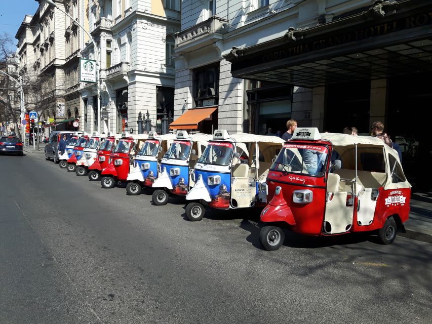 Budapest: Private City Tuk-Tuk Tour & Boat Cruise - Bridges and river-side viewpoints: the city’s best angles