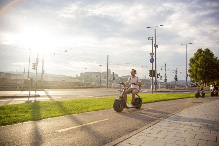 Budapest: Rent a Wide-Wheel E-Scooter - Parliament to Castle Hill: how the central loop feels on wheels