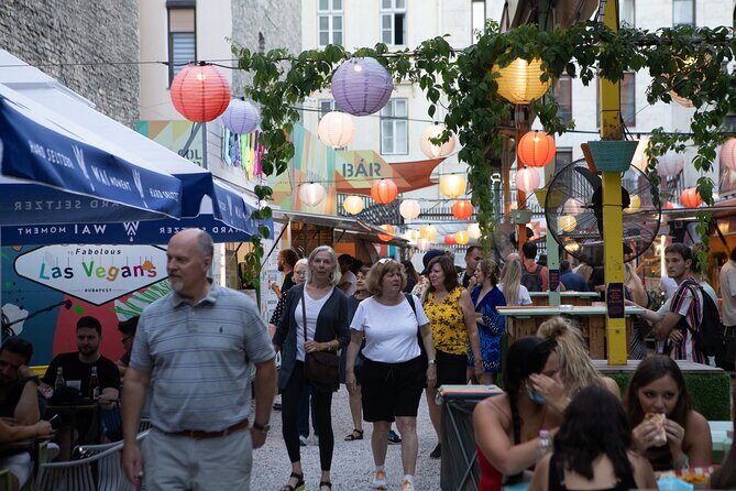 Budapest Ruin Bars Evening Walking Tour with Drinks & Street Food - Ending with maps and recommendations for your next Budapest night