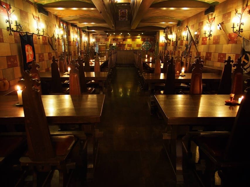 Budapest: Sir Lancelot Medieval Dinner with Drink and Show - The restaurant atmosphere: themed, loud, and fun on purpose