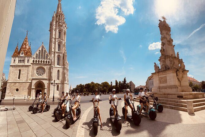 Budapest Small-Group Guided Tour on MonsteRoller e-Scooter - Citadella panorama stops, even when restoration is ongoing