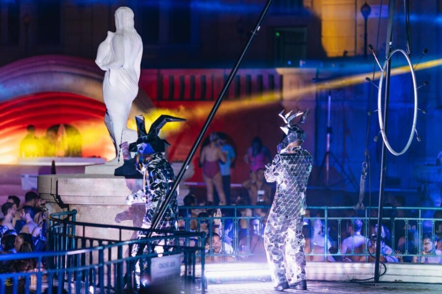 Budapest: Sparty - The Ultimate Late-Night Spa Party Ticket - Széchenyi Thermal Bath after dark: the real reason this works