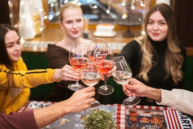 Budapest Tipsy Food Tour with Wines, Small Group & Local Guide - Grinzingi Borozó: wine straight from the source and a sweet finish