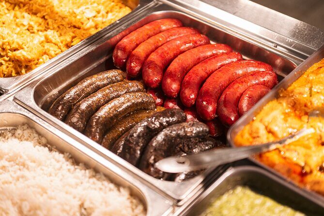 Budapest Tipsy Food Tour with Wines, Small Group & Local Guide - Belvárosi Disznótoros: sausage tasting with a famous connection