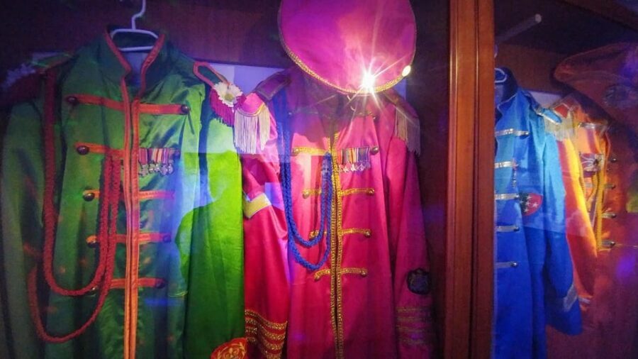 EGRI ROAD BEATLES MUSEUM - Hands-On Fun: Headphones, Games, and PS3 Beatles Rockband