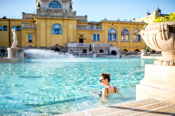 Entrance to Szechenyi Spa in Budapest - Széchenyi Baths in Budapest: Europe’s mega-spa, in real-life terms