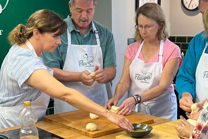 Hungarian Langos Making Class: The No. 1 Street Food in Hungary - After you fry: tasting together with wine and homemade drinks