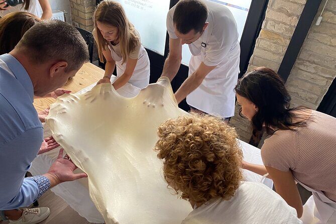Hungarian Strudel Making Class: Stretch & Fill Two Ways - The Main Event: Stretching Strudel Dough Like a Hungarian Grandma