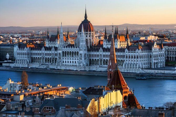 Private 4-hours City Tour of Budapest with private guide and Hotel Pick-up - Hungarian Parliament Building from the outside: the best kind of quick orientation