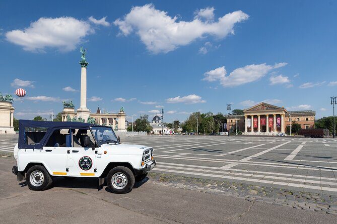 Private Budapest City tour with Classic Russian Jeep or G-Wagon! - Castle Garden Bazaar and the Buda Castle area feel