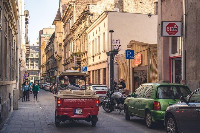Private Budapest TukTuk Tour: Custom Route, Hotel Pickup - Liberty Bridge and the Danube split: views on a moving route