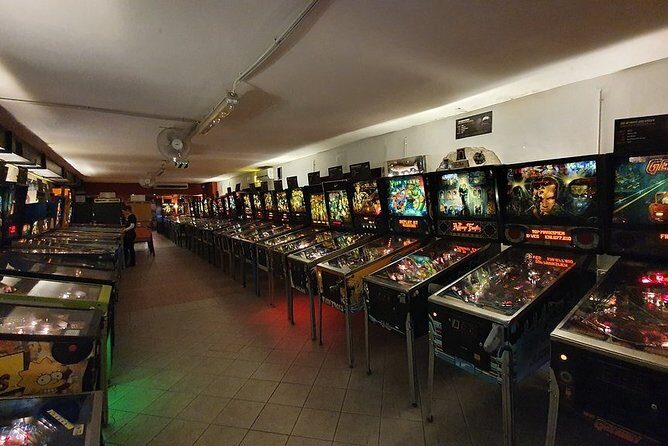 Skip the Line: Budapest Pinball Museum Admission Ticket - The Room Details: Cellar Setting, Snacks, and Comfort